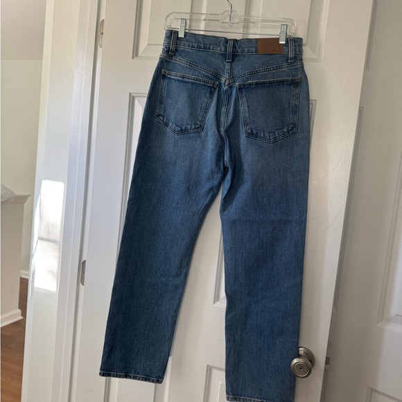 NWT Madewell The '90s Straight Crop Jean Sz 27 - Picture 8 of 9